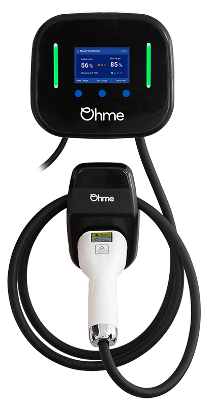 OHME-HOMEPRO-8 - OHME HOME PRO EV CHARGER 7KW 8M TETHERED