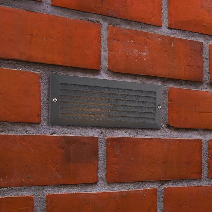 Eco plain & louvre IP44 40W - OL60AB