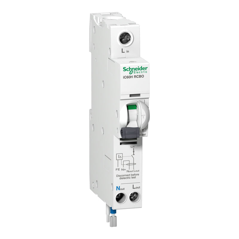 Schneider A9D11845 iC60H RCBO 45A 30mA