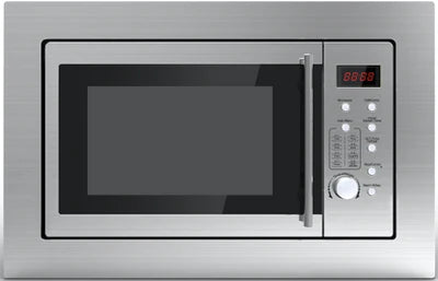 Domapp 25L Stainless Steel Built In Microwave with Grill - Bonus Superstore