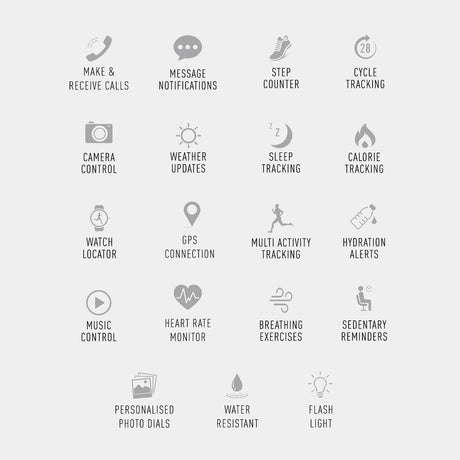 Reflex Active RA22-2184 Series 22 Pink Smart Calling Watch - Pink