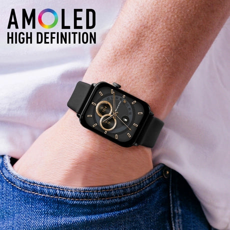Reflex Active RA30-2186 Amoled Series 30 Smart Watch - Black