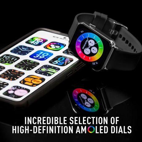 Reflex Active RA30-2186 Amoled Series 30 Smart Watch - Black