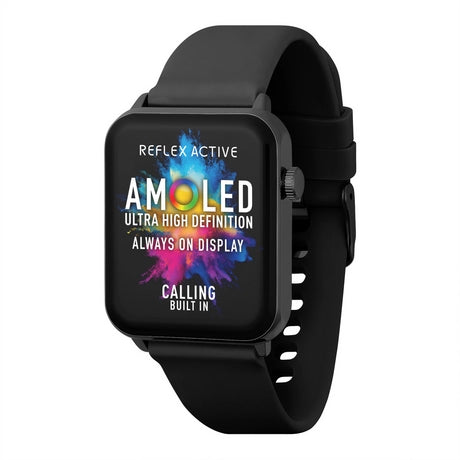 Reflex Active RA30-2186 Amoled Series 30 Smart Watch - Black