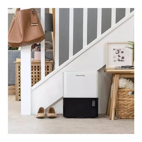 Russell Hobbs RHDH1001 10L Dehumidifier - White & Black
