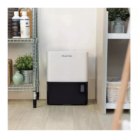 Russell Hobbs RHDH1001 10L Dehumidifier - White & Black