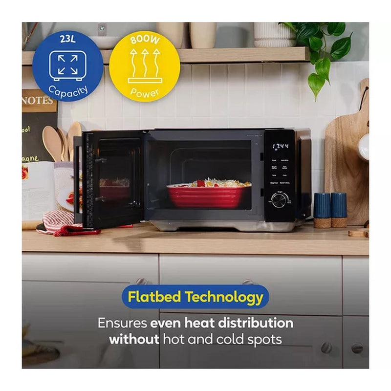 Russell Hobbs RHFM2365B 23Litre Flatbed Digital Microwave - Black