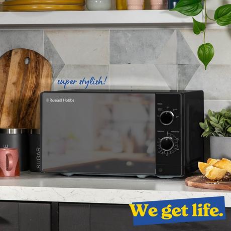 Russell Hobbs RHM2047B 23 Litres Digital Microwave - Silver - Bonus Superstore