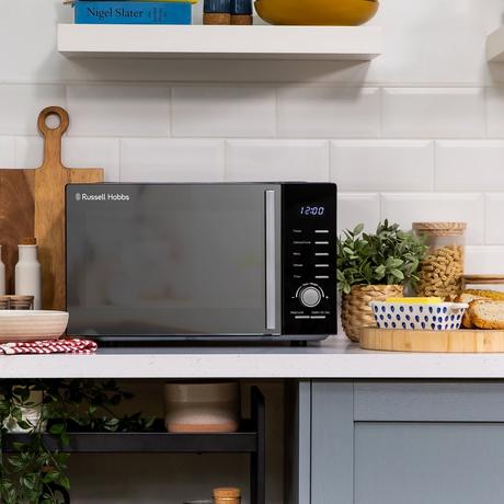 Russell Hobbs RHM2348B 23 Litres Solo Microwave - Black - Bonus Superstore