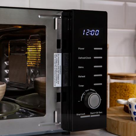 Russell Hobbs RHM2348B 23 Litres Solo Microwave - Black - Bonus Superstore