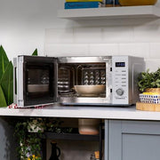 Russell Hobbs RHM2348S 23 Litres Solo Microwave - Silver - Bonus Superstore