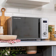 Russell Hobbs RHM2348S 23 Litres Solo Microwave - Silver - Bonus Superstore