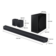 Samsung HW-Q930D/XU 9.1.4ch Soundbar with Wireless Subwoofer & Rear Speakers - Black - Bonus Superstore