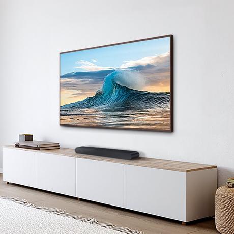 Samsung HW-S60D/XU 5.0ch All-in-One Soundbar, Q-Symphony,Dolby Atmos - Black - Bonus Superstore