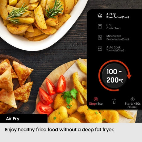 Samsung MC32DG7646CKE3 32L All-In-One Combi Microwave Oven with Air Fry - Black