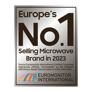 Samsung MS23K3515AKEU 23L Solo Microwave Oven with Triple Distribution System - Black - Bonus Superstore