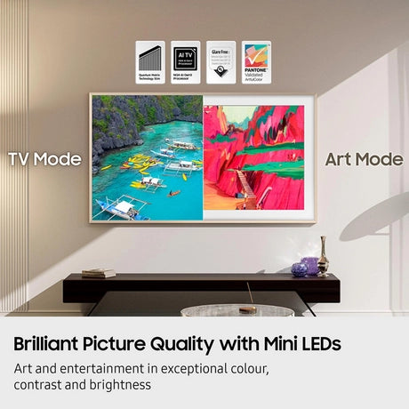 Samsung QE75LS03FWUXXU 75" Neo QLED The Frame Pro TV