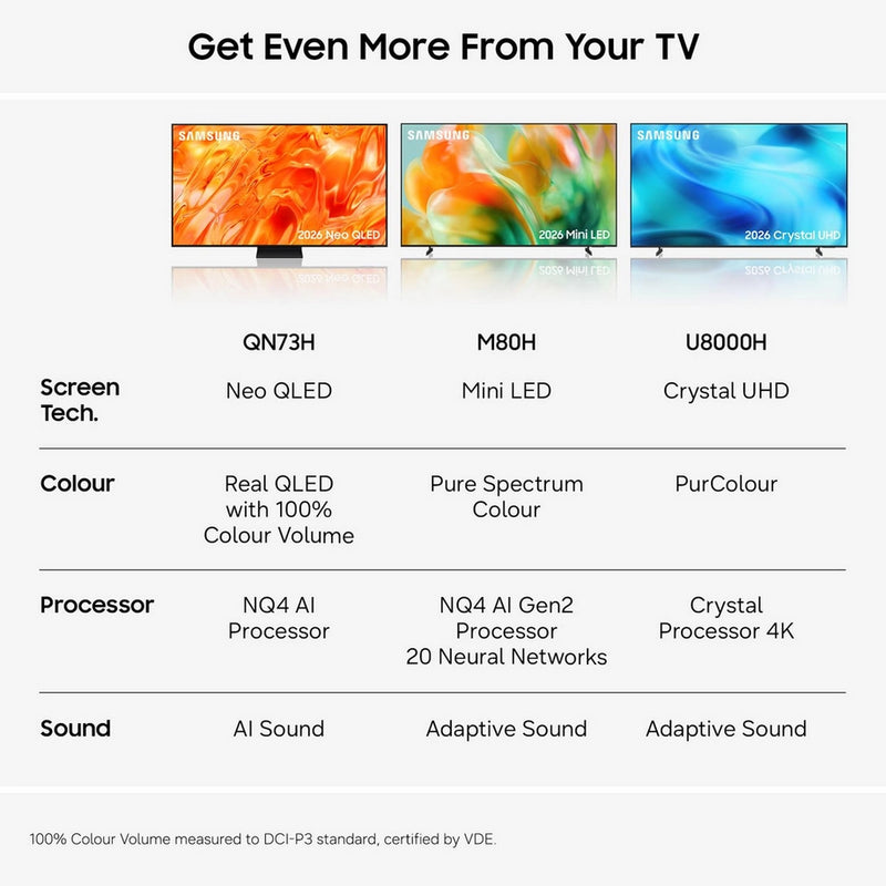 Samsung QE75QN73HAUXXU 75" 4K Neo QLED Vision AI Smart TV