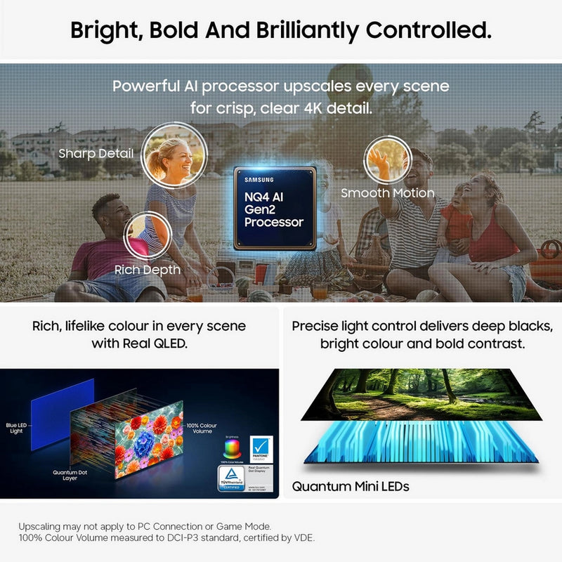 Samsung QE75QN80HAUXXU 75" 4K Neo QLED Vision AI Smart TV