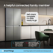 Samsung RS70F64KEFEU 91cm Side by Side American Fridge Freezer - Black - Bonus Superstore
