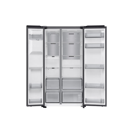 Samsung RS70F66KCFEU 91cm Side by Side American Fridge Freezer - Black - Bonus Superstore