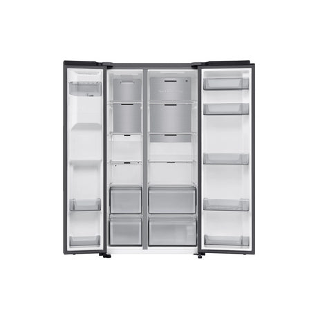 Samsung RS70F66KCTEU 91cm Side by Side American Fridge Freezer - Silver - Bonus Superstore