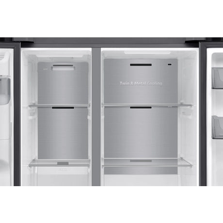 Samsung RS70F66KCTEU 91cm Side by Side American Fridge Freezer - Silver - Bonus Superstore