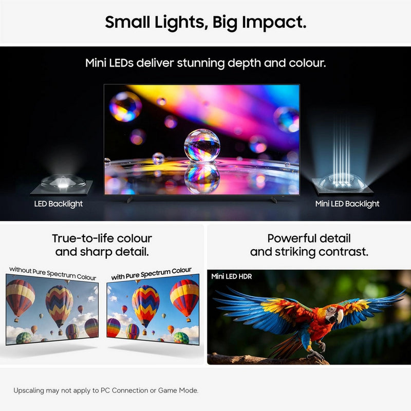 Samsung UE75M70HAKXXU 75" 4K Mini LED Vision AI Smart TV