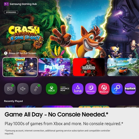 Samsung UE75U8020FKXXU 75" 4K Crystal UHD Smart TV