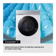 Samsung WW11DG5B25ABEU 11kg 1400 Spin Washing Machine - Black - Bonus Superstore