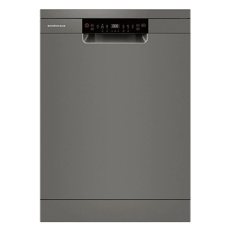 Schonhaus DWSF0115FSBG Dishwasher in Graphite - 15 Place Settings - Bonus Superstore