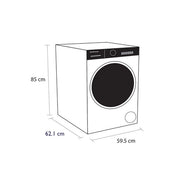 Schonhaus TDSHF018A3W 8kg Heat Pump Tumble Dryer - White - Bonus Superstore