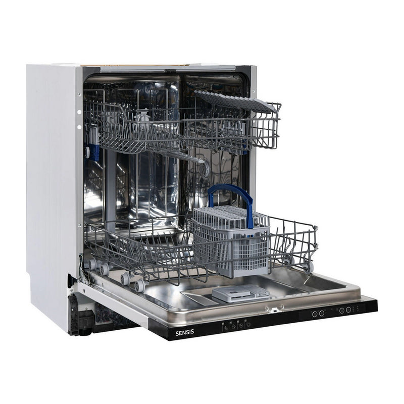Sensis DWBI0213FSDWA Integrated Dishwasher - White - 13 Place Settings
