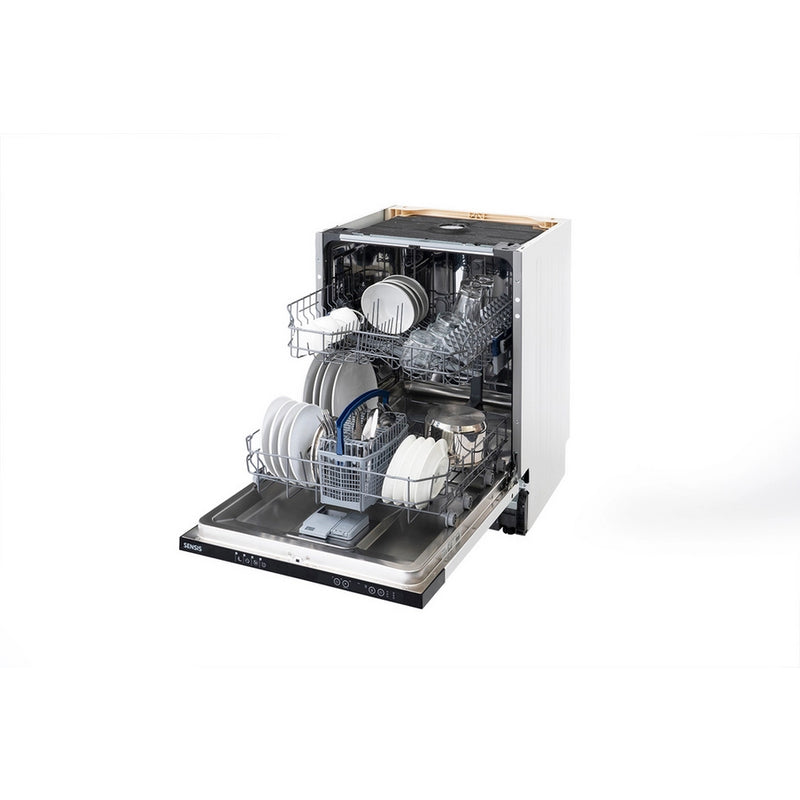 Sensis DWBI0213FSDWA Integrated Dishwasher - White - 13 Place Settings