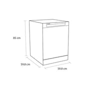 Sensis DWF0114FSDW Dishwasher - White - Bonus Superstore