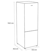 Sensis RFCMF0154EW 54.5cm 60/40 Total NoFrost Fridge Freezer - White - Bonus Superstore