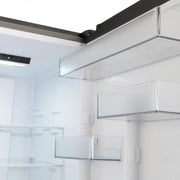 Sensis RFCMF0160ES 59.5cm 60/40 Total NoFrost Fridge Freezer - Silver - Bonus Superstore