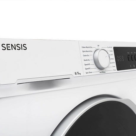 Sensis WDF018514AW 8kg/5kg Washer Dryer - White - Bonus Superstore