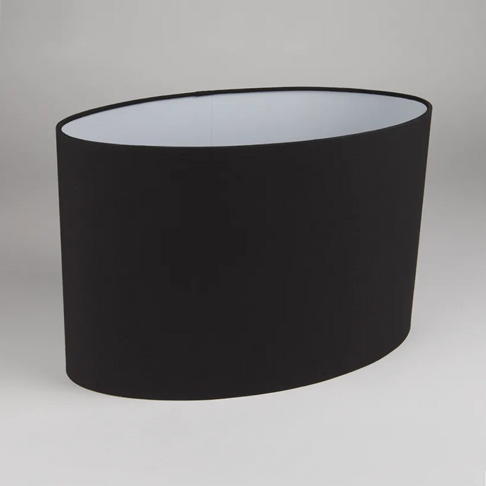 Large Oval Black Shade