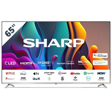 Sharp 4T-C65FP2KL2AB 65" 4K Ultra HD Android Smart TV