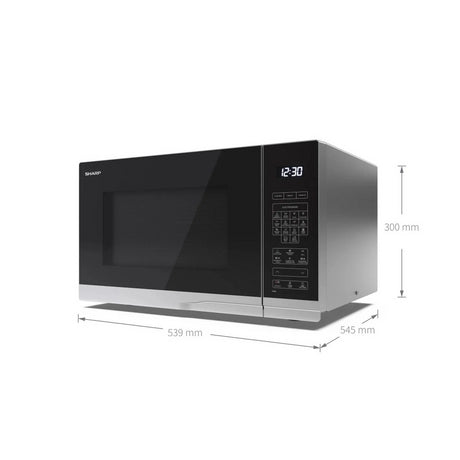 Sharp YC-PC322AU-S 32 Litres Combination Microwave - Silver