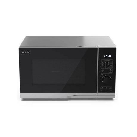 Sharp YC-PG254AU-S 25 Litres Grill Microwave Oven - Silver/Black