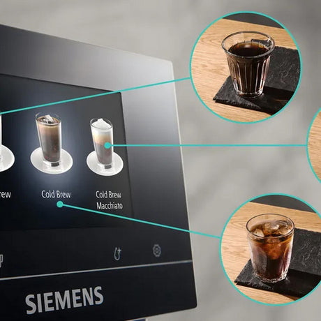 Siemens TQ717GB3 Bean To Cup Coffee Machine - Stainless Steel