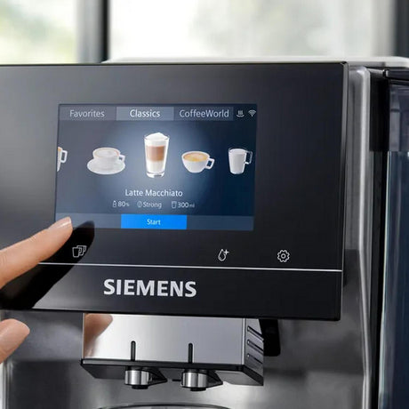 Siemens TQ717GB3 Bean To Cup Coffee Machine - Stainless Steel