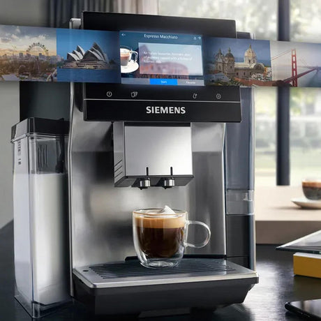 Siemens TQ717GB3 Bean To Cup Coffee Machine - Stainless Steel