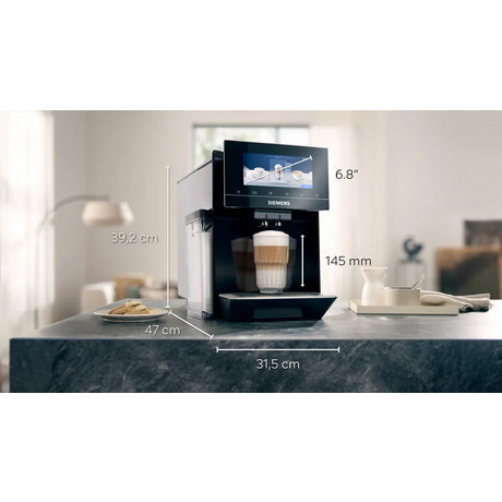 Siemens TQ903GB9 Bean To Cup Coffee Machine - Black