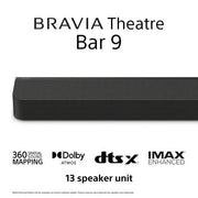Sony HTA9000.CEK 7.0.2 Dolby Atmos® Soundbar - Black - Bonus Superstore