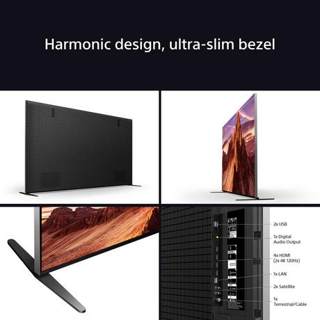 Sony K85XR90PU 85" 4K BRAVIA 9 QLED HDR Google TV - Bonus Superstore