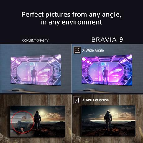 Sony K85XR90PU 85" 4K BRAVIA 9 QLED HDR Google TV - Bonus Superstore