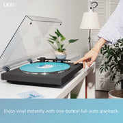 Sony PSLX3BT.CEK Wireless Bluetooth Turntable with Auto Playback - Dark Grey - Bonus Superstore